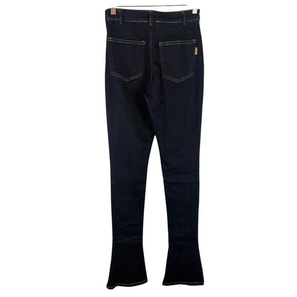 Retrofete Jeans Leg Low Rise Stretch Denim Micro Flare Blue Sz 25 - SAMPLE SALE! - Picture 4 of 8